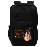 The Lord Is My Strength And My Song Guitar Impact Tech Backpack