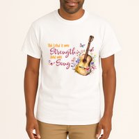 The Lord Is My Strength And My Song Guitar Tall T-Shirt