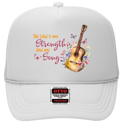 The Lord Is My Strength And My Song Guitar Hat