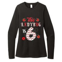 This Ladybug Is 6 Years Old 6th Birthday Family Ladybug Womens CVC Long Sleeve Shirt