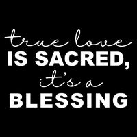 True Love Is Sacred It's A Blessing Wool Snapback Cap