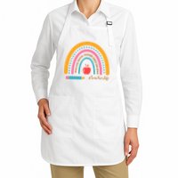 Teacher Life Inspire Rainbow Cute Gift Apron