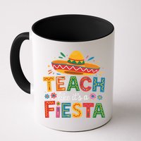 Teach Like Its A Fiesta Teachers Sombrero Cinco De Mayo Mug