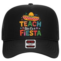 Teach Like Its A Fiesta Teachers Sombrero Cinco De Mayo Hat