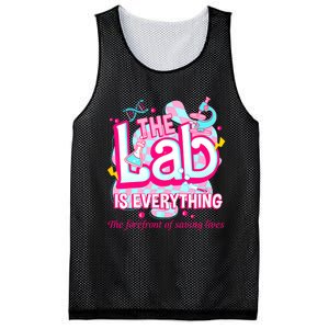 The Lab Is Everything Lab Week 2024 Medical Lab Science Mesh Reversible Basketball Jersey Tank