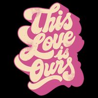 This Love Is Ours Cute Retro Valentines Day Gift Cooling Performance Crew T-Shirt