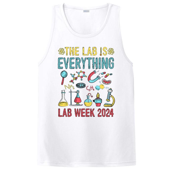 The Lab Is Everything Medical Laboratory Week 2024 PosiCharge Competitor Tank