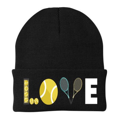 Tennis Love I Tennis Racket Tennis Ball Tennis Player Sport Gift Beanie