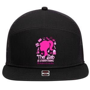 The Lab Is Everything The Forefront Of Saving Lives 7 Panel Mesh Trucker Snapback Hat