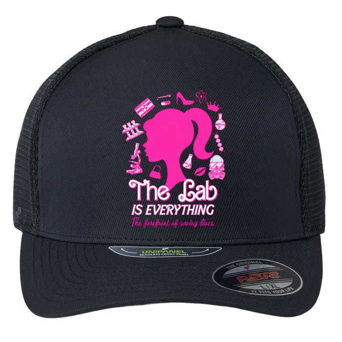 The Lab Is Everything The Forefront Of Saving Lives Flexfit Unipanel Trucker Cap