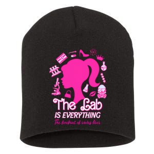 The Lab Is Everything The Forefront Of Saving Lives Short Acrylic Beanie