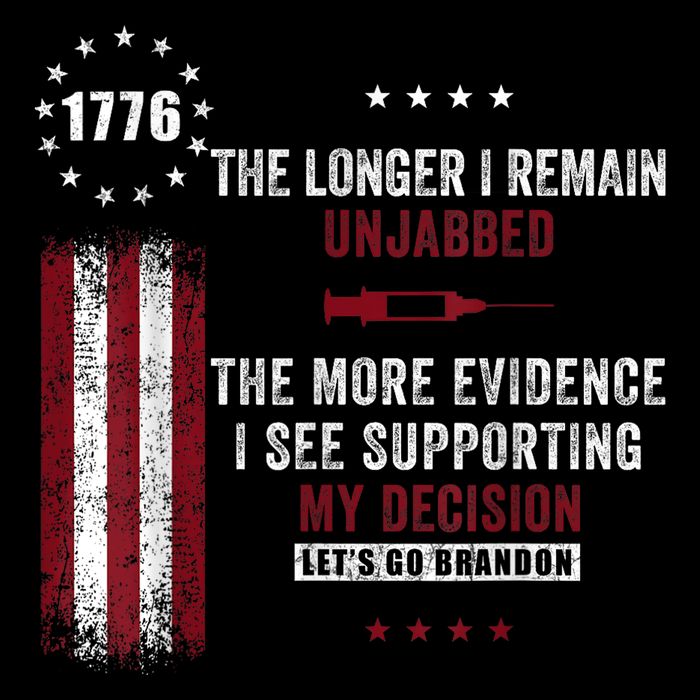 The Longer I Remain Unjabbed Funny Sarcastic Antivax 16 in Basic Backpack