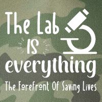The Lab Is Everything Lab Week 2024 Medical Lab Science (1) Legacy Tie Dye Trucker Hat