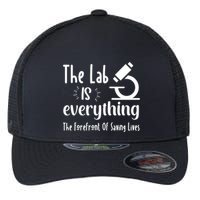 The Lab Is Everything Lab Week 2024 Medical Lab Science (1) Flexfit Unipanel Trucker Cap