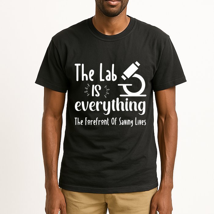 The Lab Is Everything Lab Week 2024 Medical Lab Science (1) Tall T-Shirt