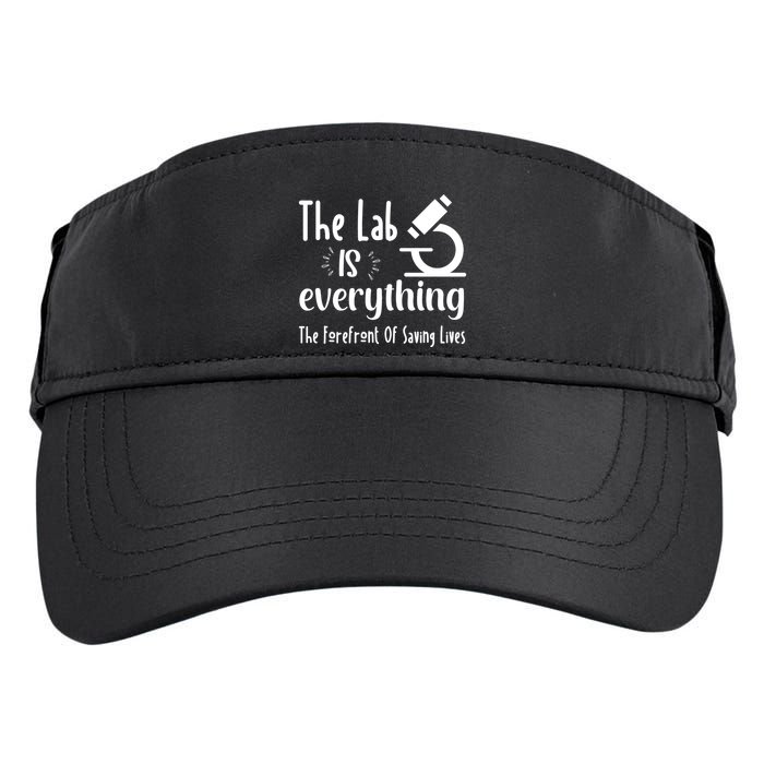 The Lab Is Everything Lab Week 2024 Medical Lab Science (1) Adult Drive Performance Visor