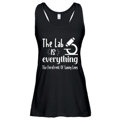 The Lab Is Everything Lab Week 2024 Medical Lab Science (1) Ladies Essential Flowy Tank