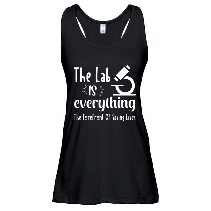 The Lab Is Everything Lab Week 2024 Medical Lab Science (1) Ladies Essential Flowy Tank