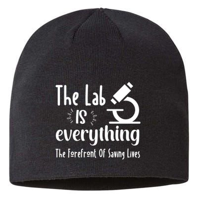 The Lab Is Everything Lab Week 2024 Medical Lab Science (1) Sustainable Beanie