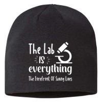 The Lab Is Everything Lab Week 2024 Medical Lab Science (1) Sustainable Beanie