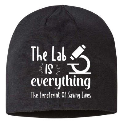 The Lab Is Everything Lab Week 2024 Medical Lab Science (1) Sustainable Beanie