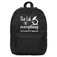 The Lab Is Everything Lab Week 2024 Medical Lab Science (1) 16 in Basic Backpack