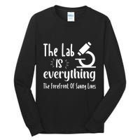 The Lab Is Everything Lab Week 2024 Medical Lab Science (1) Tall Long Sleeve T-Shirt