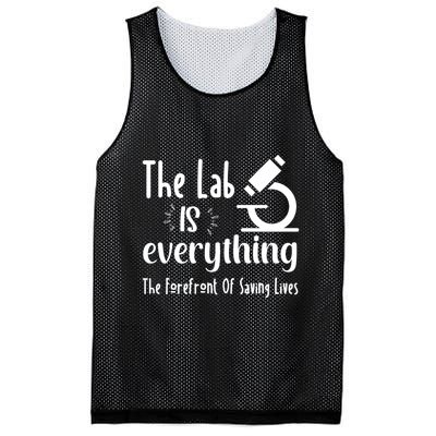 The Lab Is Everything Lab Week 2024 Medical Lab Science (1) Mesh Reversible Basketball Jersey Tank