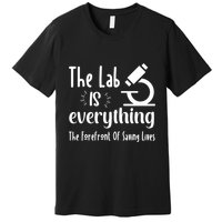 The Lab Is Everything Lab Week 2024 Medical Lab Science (1) Premium T-Shirt