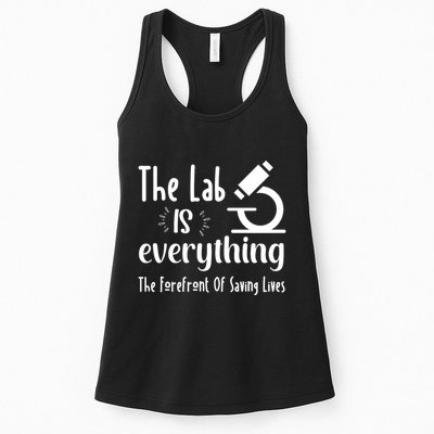 The Lab Is Everything Lab Week 2024 Medical Lab Science (1) Womens Tank Top