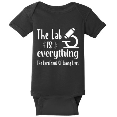 The Lab Is Everything Lab Week 2024 Medical Lab Science (1) Baby Bodysuit