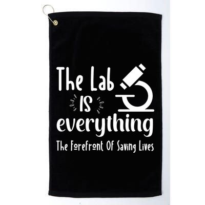 The Lab Is Everything Lab Week 2024 Medical Lab Science (1) Golf Towel