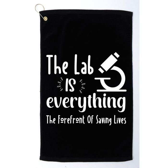 The Lab Is Everything Lab Week 2024 Medical Lab Science (1) Golf Towel