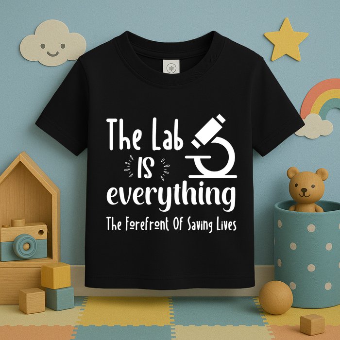 The Lab Is Everything Lab Week 2024 Medical Lab Science (1) Toddler T-Shirt