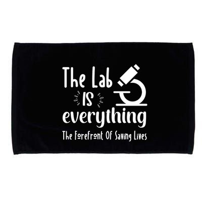 The Lab Is Everything Lab Week 2024 Medical Lab Science (1) Microfiber Hand Towel