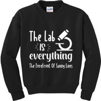 The Lab Is Everything Lab Week 2024 Medical Lab Science (1) Kids Sweatshirt