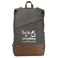 The Lab Is Everything Lab Week 2024 Medical Lab Science (1) Cotton Canvas Backpack