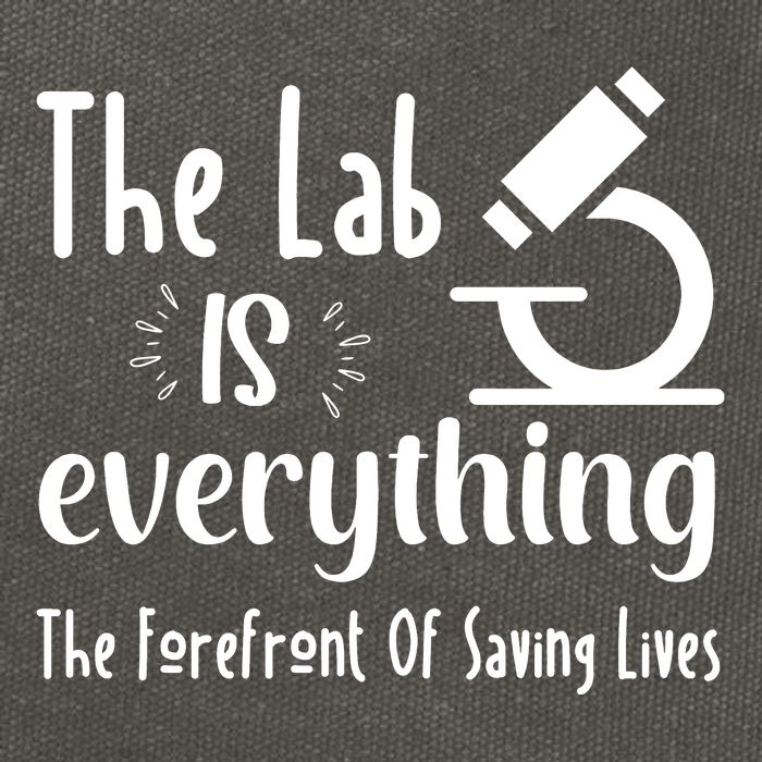 The Lab Is Everything Lab Week 2024 Medical Lab Science (1) Cotton Canvas Backpack