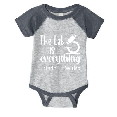 The Lab Is Everything Lab Week 2024 Medical Lab Science (1) Infant Baby Jersey Bodysuit