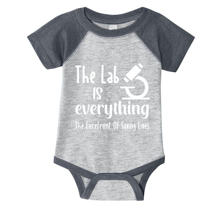 The Lab Is Everything Lab Week 2024 Medical Lab Science (1) Infant Baby Jersey Bodysuit