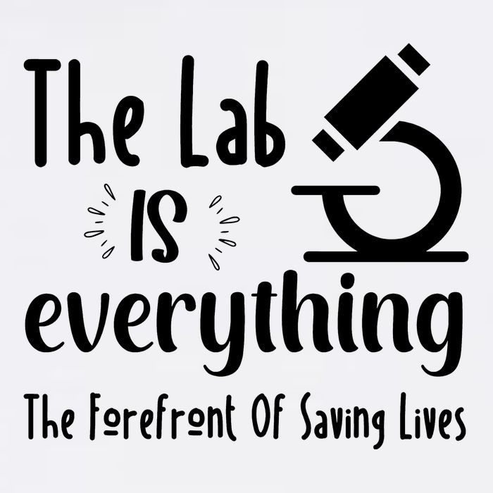 The Lab Is Everything Lab Week 2024 Medical Lab Science (1) Garment-Dyed Sweatshirt