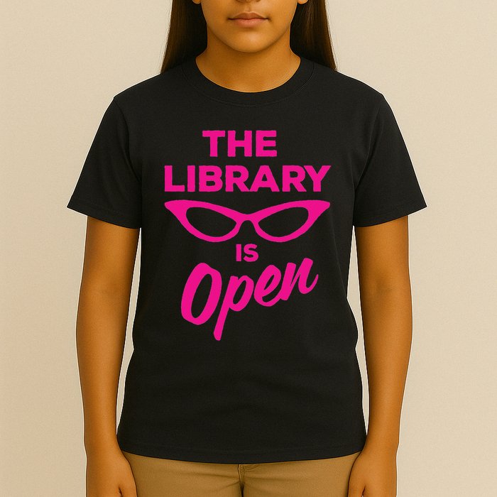 The Library Is Open Drag Queen T-Shirt