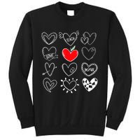 Teach Love Inspire Hearts Valentines Day Shirts For Teachers Sweatshirt