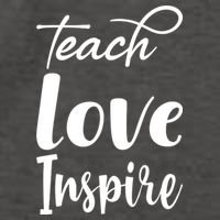 Teach Love Inspire Vector Backpack