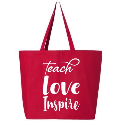 Teach Love Inspire 25L Jumbo Tote