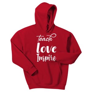 Teach Love Inspire Kids Hoodie