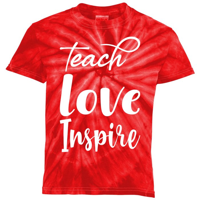 Teach Love Inspire Kids Tie-Dye T-Shirt