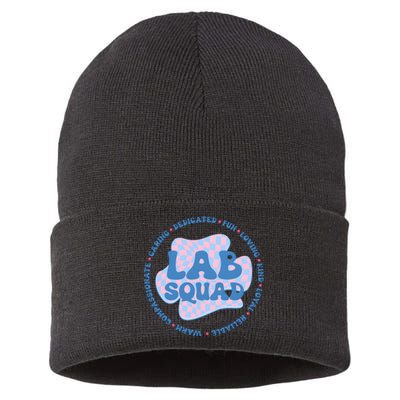 The Lab Is Everything Phlebotomy Week Sustainable Knit Beanie