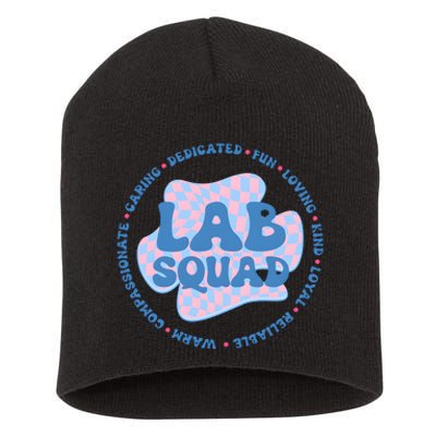 The Lab Is Everything Phlebotomy Week Short Acrylic Beanie