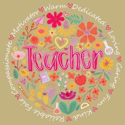 Teach Love Inspire Wildflower Teacher Funny Back To School T-Shirt